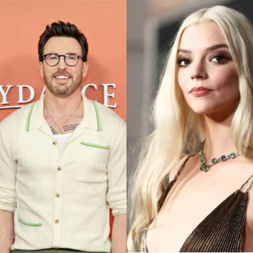 Chris Evans and Anya Taylor-Joy – Beauty and the Marvel