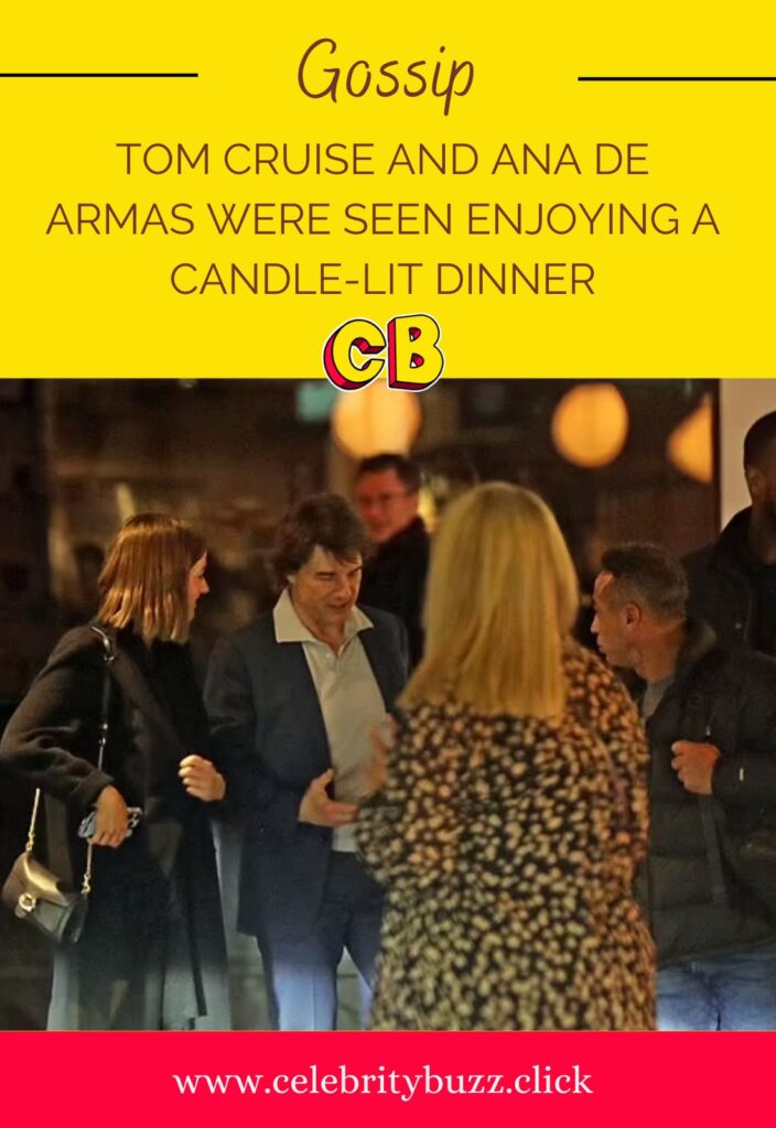Tom Cruise and Ana de Armas were seen enjoying a candle-lit dinner
